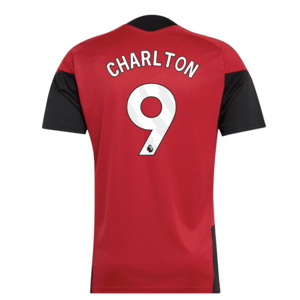 [DDJ] 2026-2027 Man Utd Training Jersey (Red) (Charlton 9)