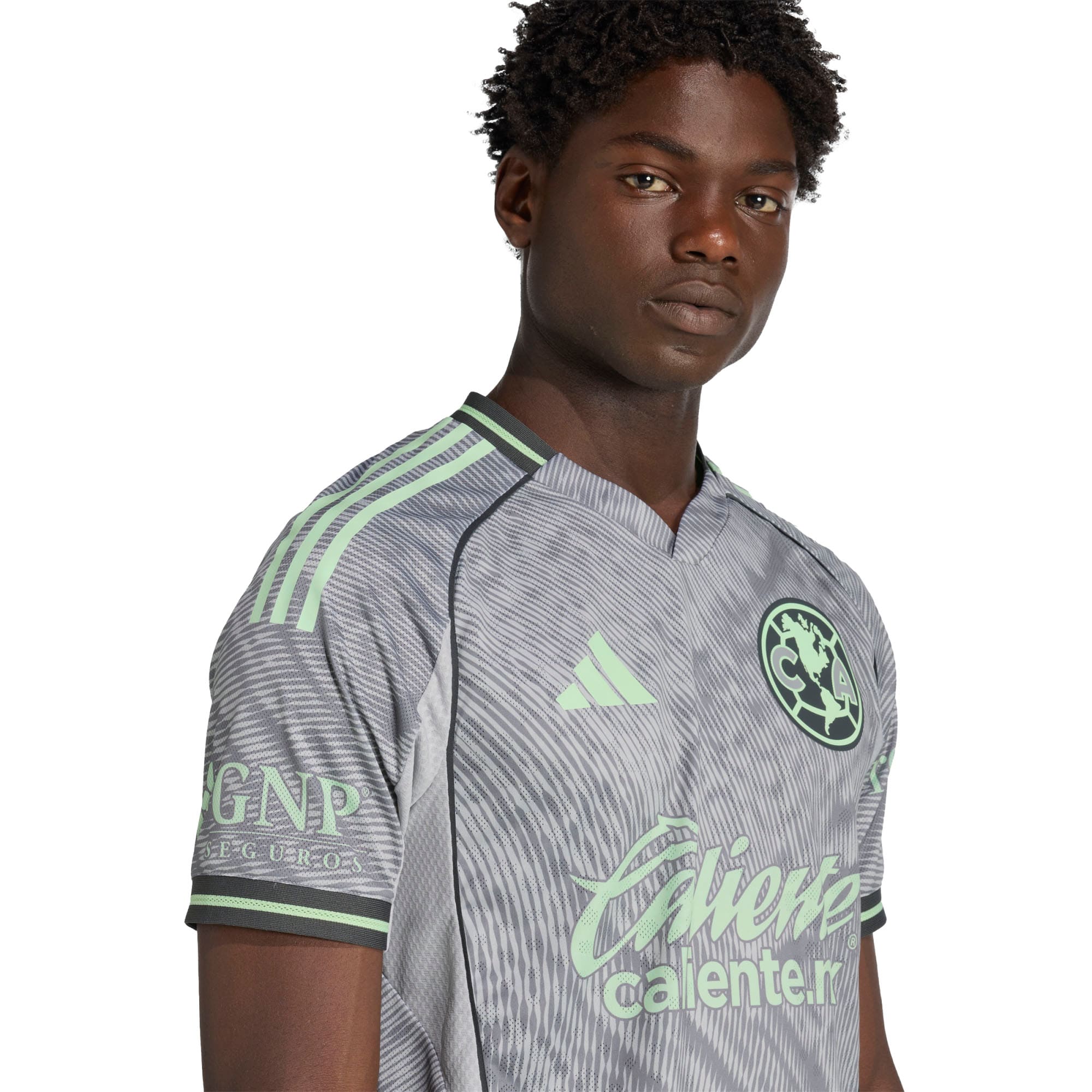[SJH] Club America 2025 Third On Field Authentic Jersey - Gray