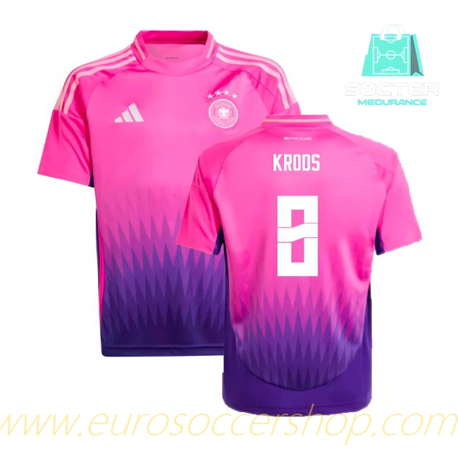 2024-25 Collection Germany Premium Away Football Shirt Youth Version (Kroos 8)