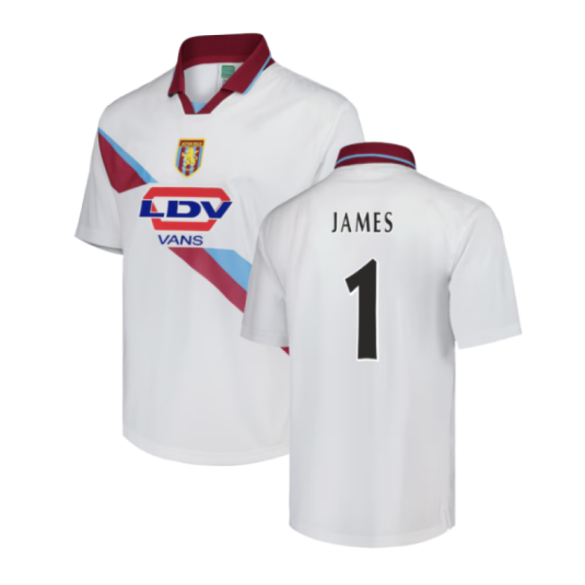 Professional Grade Football Away Retro Shirt James #1 Fresh Look F...