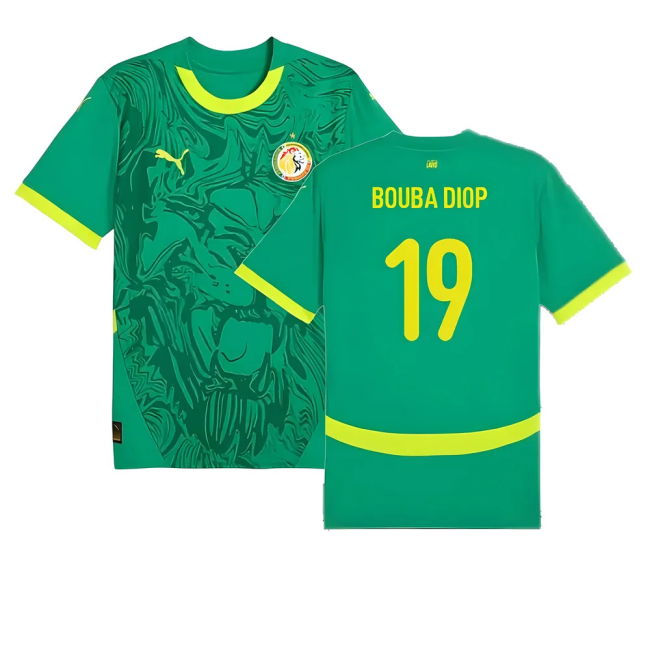 Top-Tier 2024-2025 Senegal Away Shirt (Bouba Diop 19) Elite