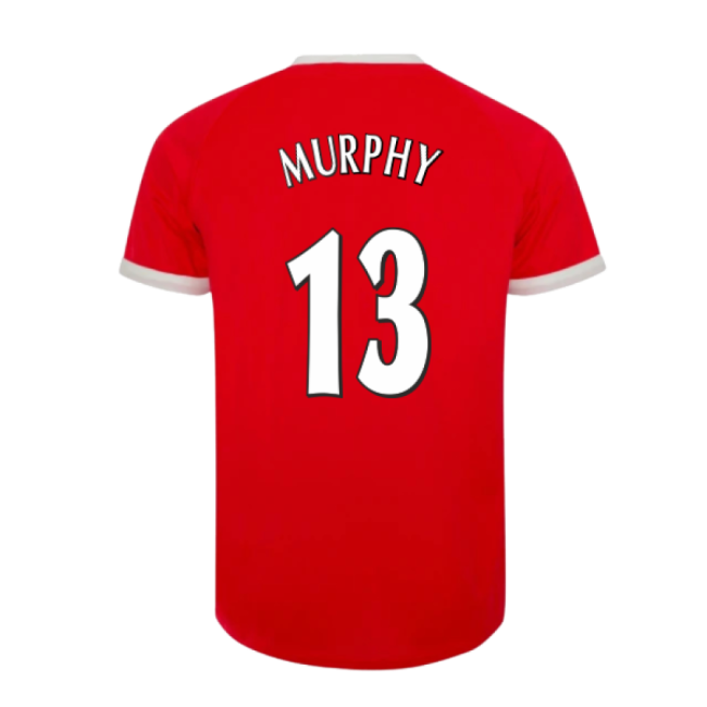 Liverpool Liverpool Retro Euro Home Shirt Murphy #13 Durable Mater...