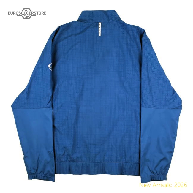 2008-2009 Hertha Berlin Tracksuit Hooded Jacket (blue) - Fan Collection