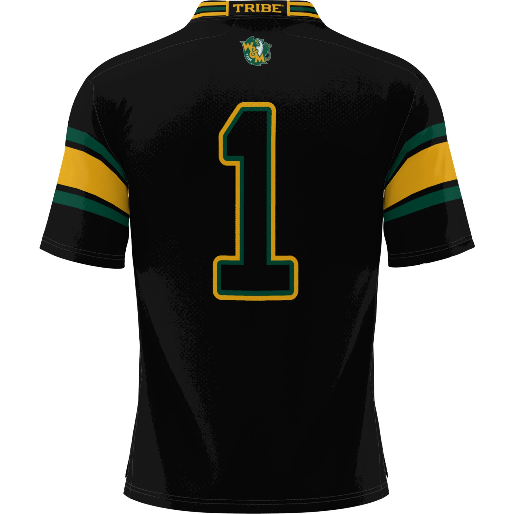 #1 William & Mary Tribe GameDay Greats Youth 2026 Season Football Jersey - Black