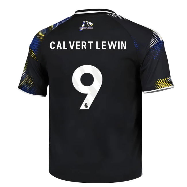 Calvert Lewin 9 2025-2026 Leeds Soccer Club Third Shirt (Kids)