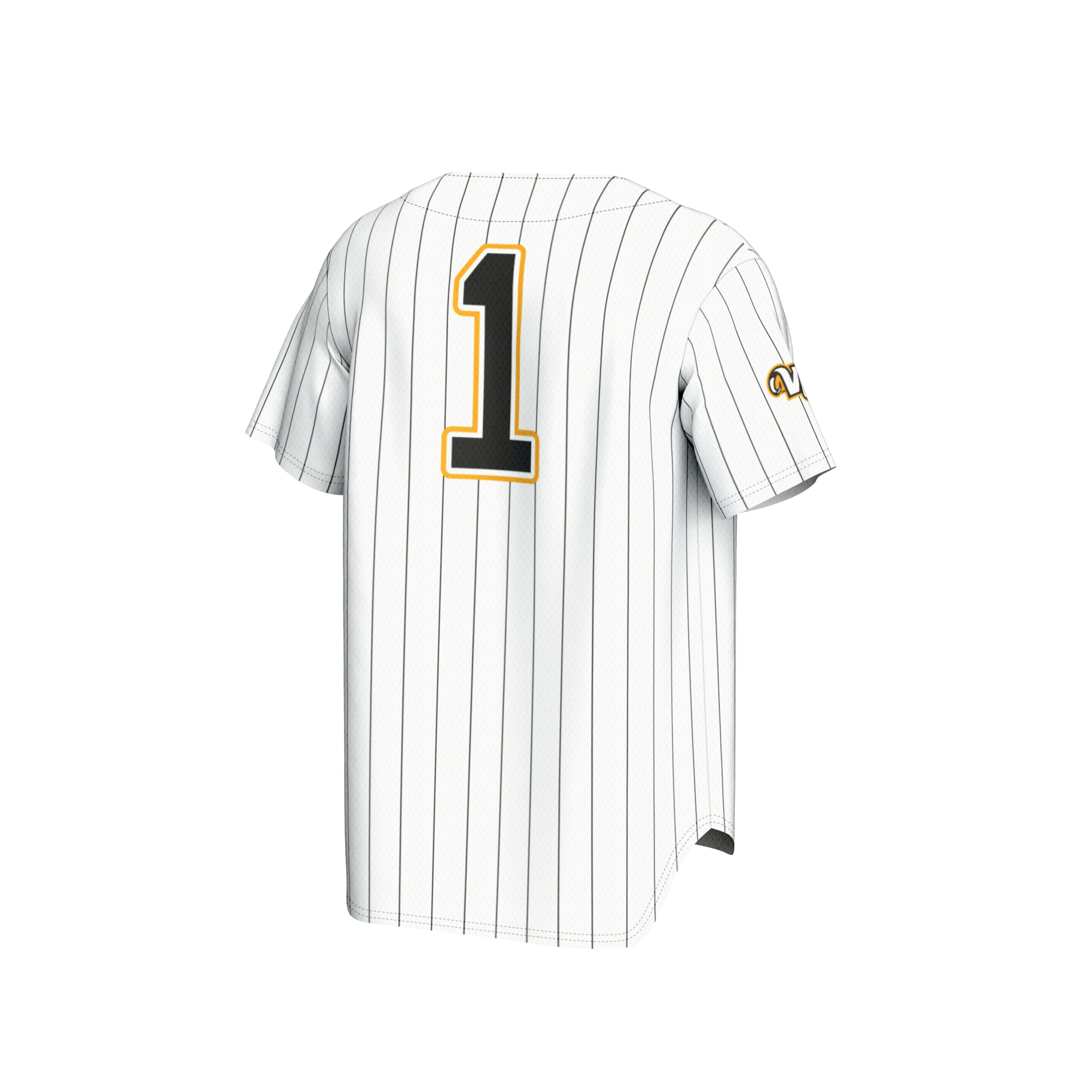 [DDG] VCU Rams GameDay Greats Unisex Lightweight Baseball Fashion Jersey - White