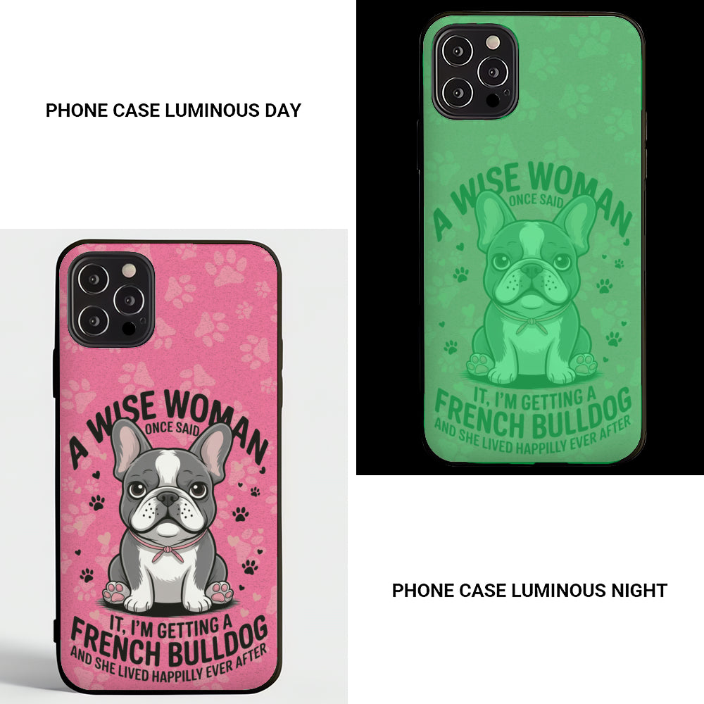 Mia - French Bulldog Themed Luminous Phone Case For Dog Lovers
