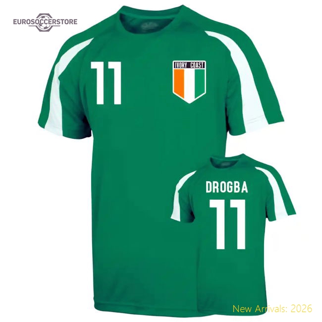 Football Team Drogba Premium Kids Jersey Performance Fabric Breathable