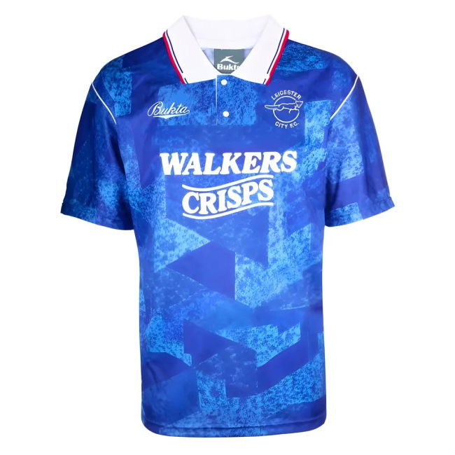 Leicester City 1990 Bukta Retro Jersey