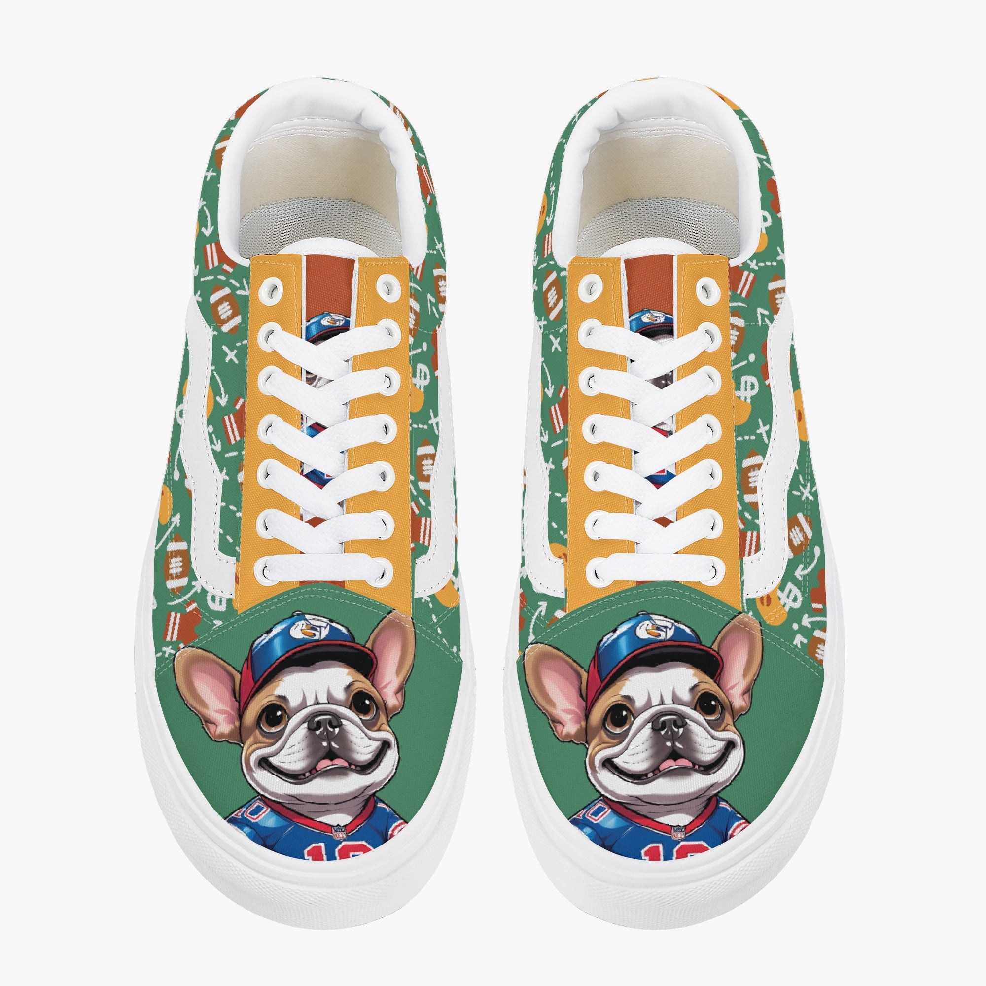 Larry - Trendy Low-Top Canvas Sneakers