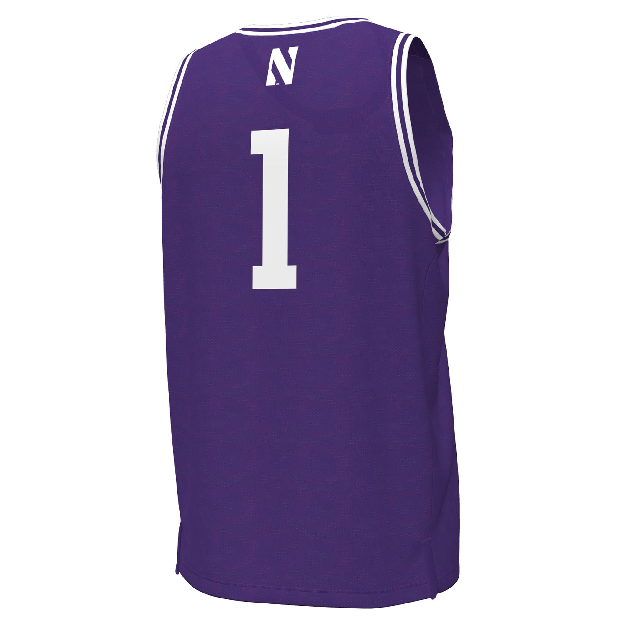 #1 Northwestern Wildcats Under Armour Replica Basketball Jersey - Purple