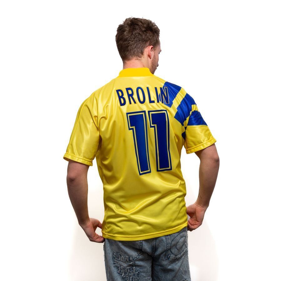 [EFKS] Sweden Size BROLIN 11 Home Uniform 1992 L (8/10)
