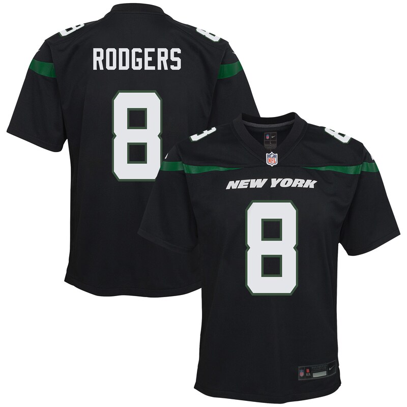 None Aaron Rodgers NY Jets Dynamic Premium Jersey Game Day Wear
