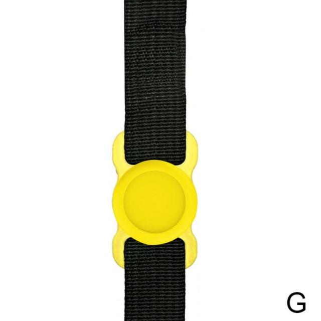 French Bulldog Silicone Protective Case Apple Airtag Frenchie Collar