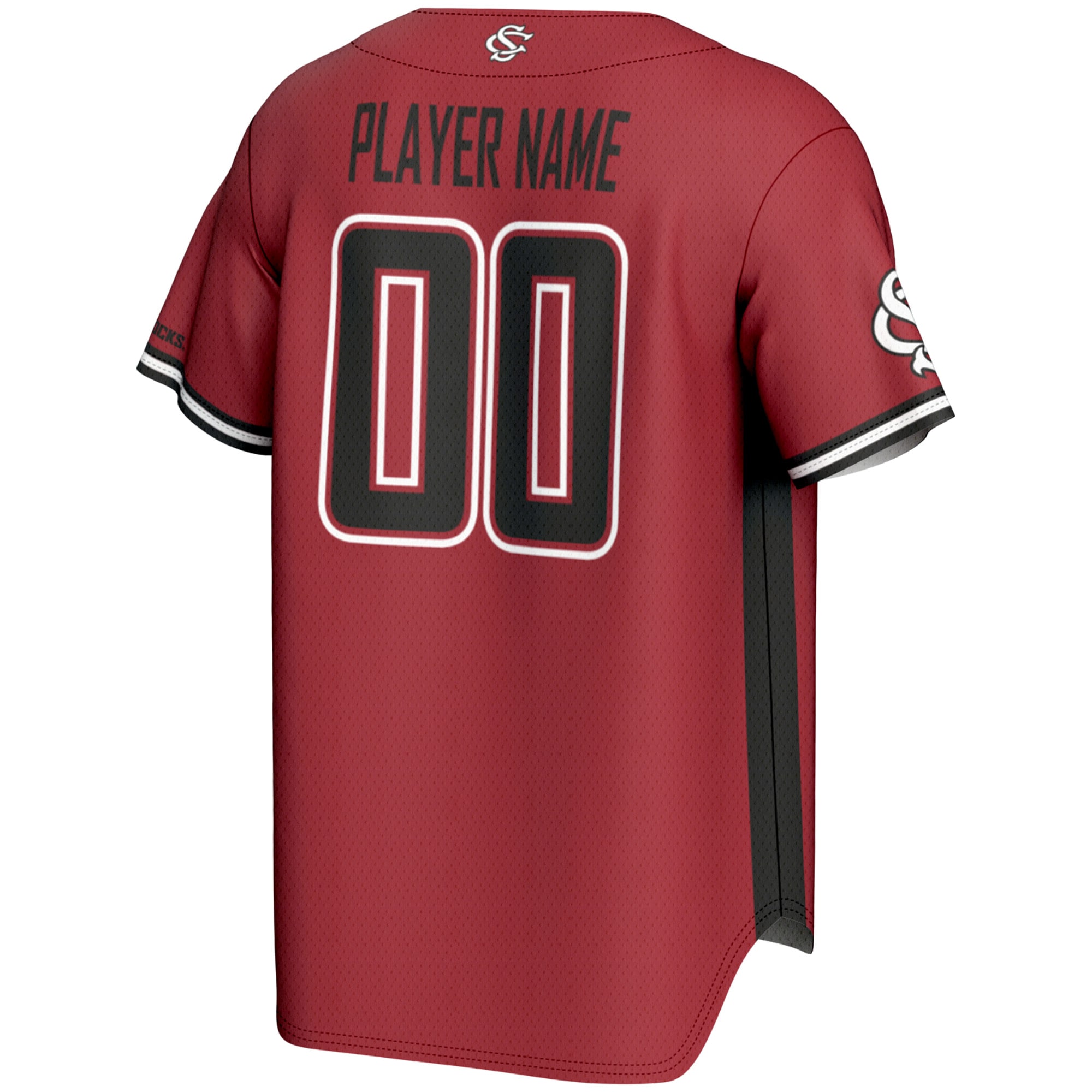 [NJP] South Carolina Gamecocks GameDay Greats Youth NIL Pick-A-Player Baseball Lightweight Jersey - Garnet