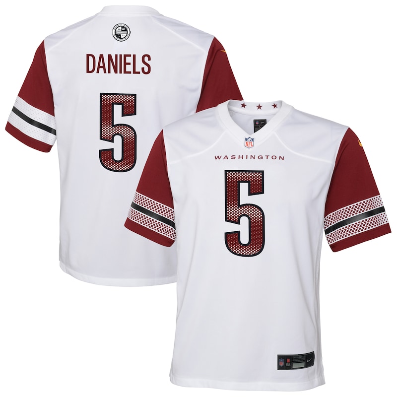 None Jayden Daniels WAS Commanders Dynamic Game-Ready Jersey