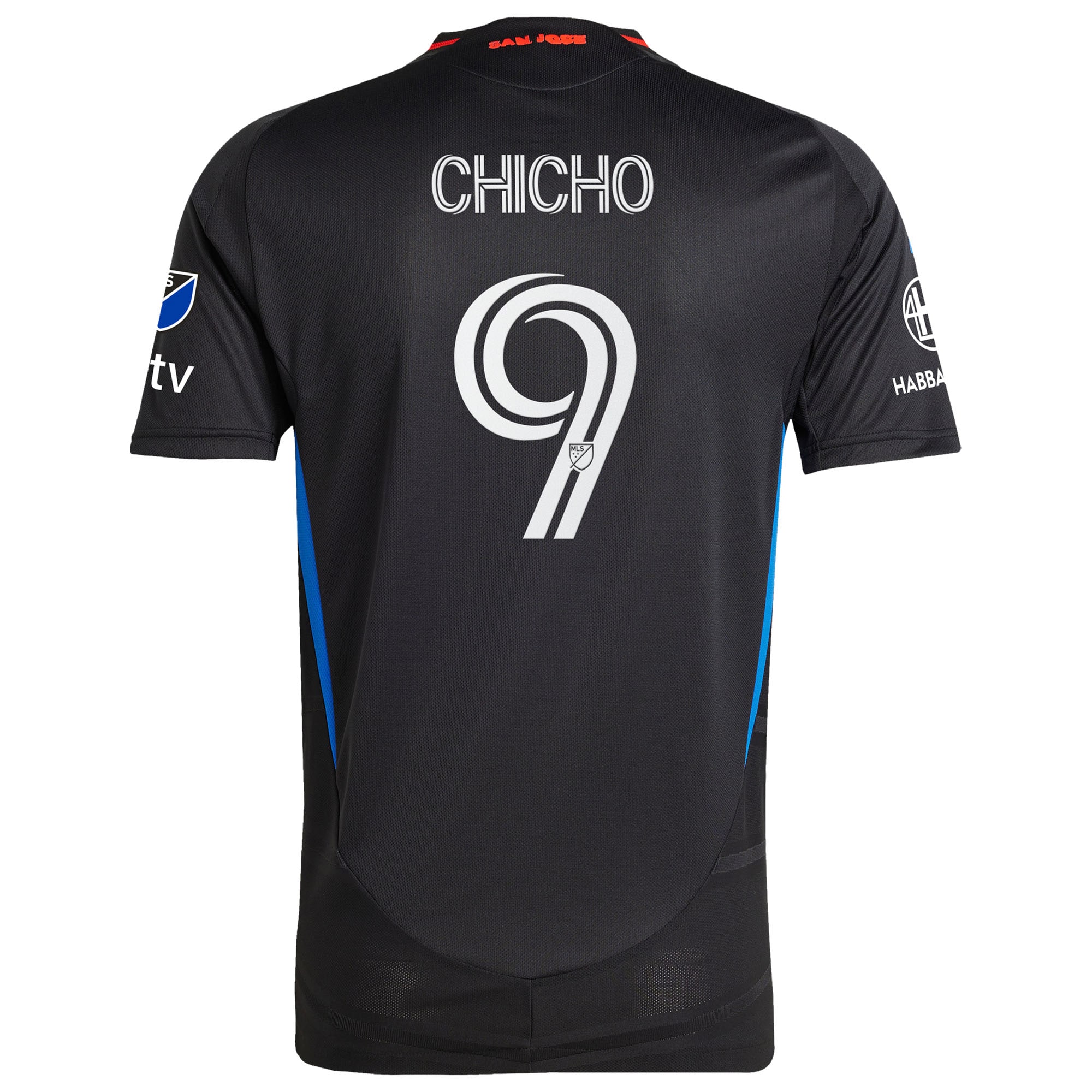 [JED] Cristian Arango San Jose Earthquakes 2025 Headliner Authentic Player Jersey - Black
