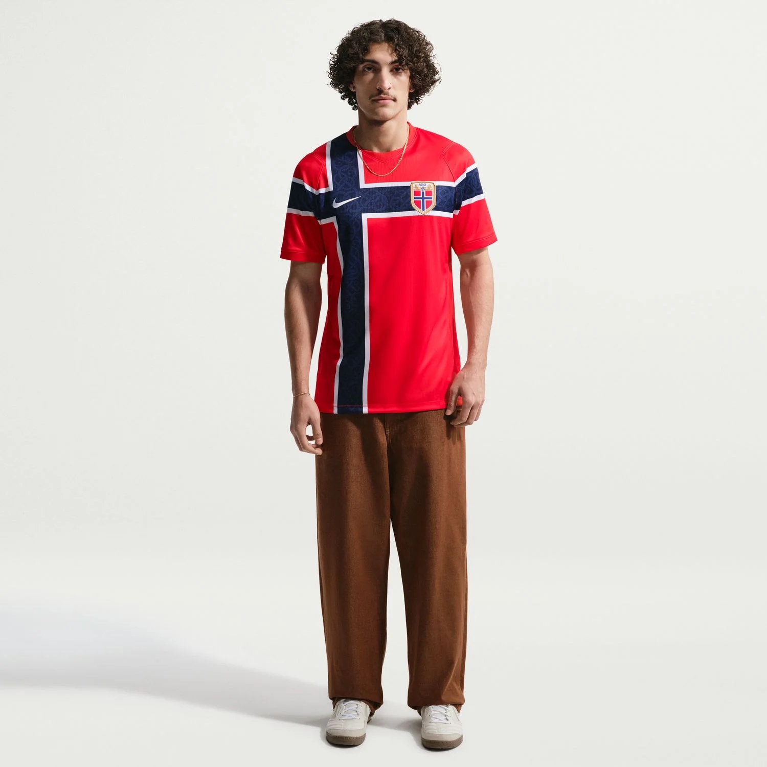 Norway 2026 Home Men's Jersey - Norge Valor Flag Edition