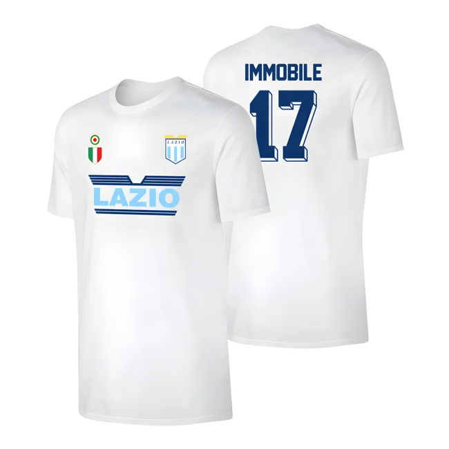 Professional 2025-2026 Lazio T-shirt With Vintage Design