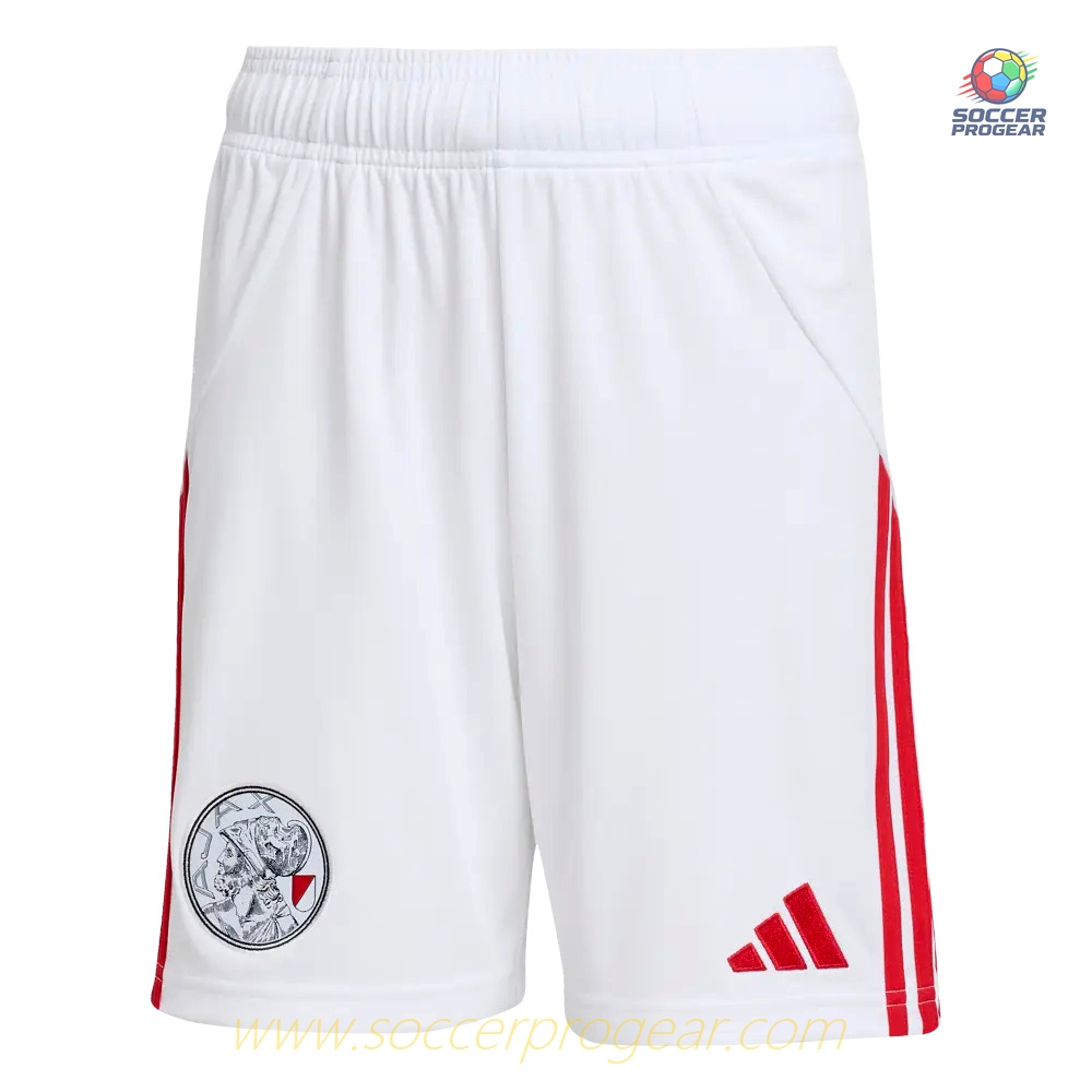 Ajax Home Youth Football Kit Football Jersey 2025-26 Edition
