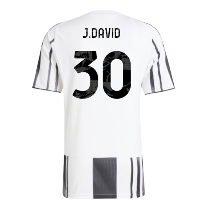 Premium 2025-2026 Juventus Home With Retro Design - Champions League