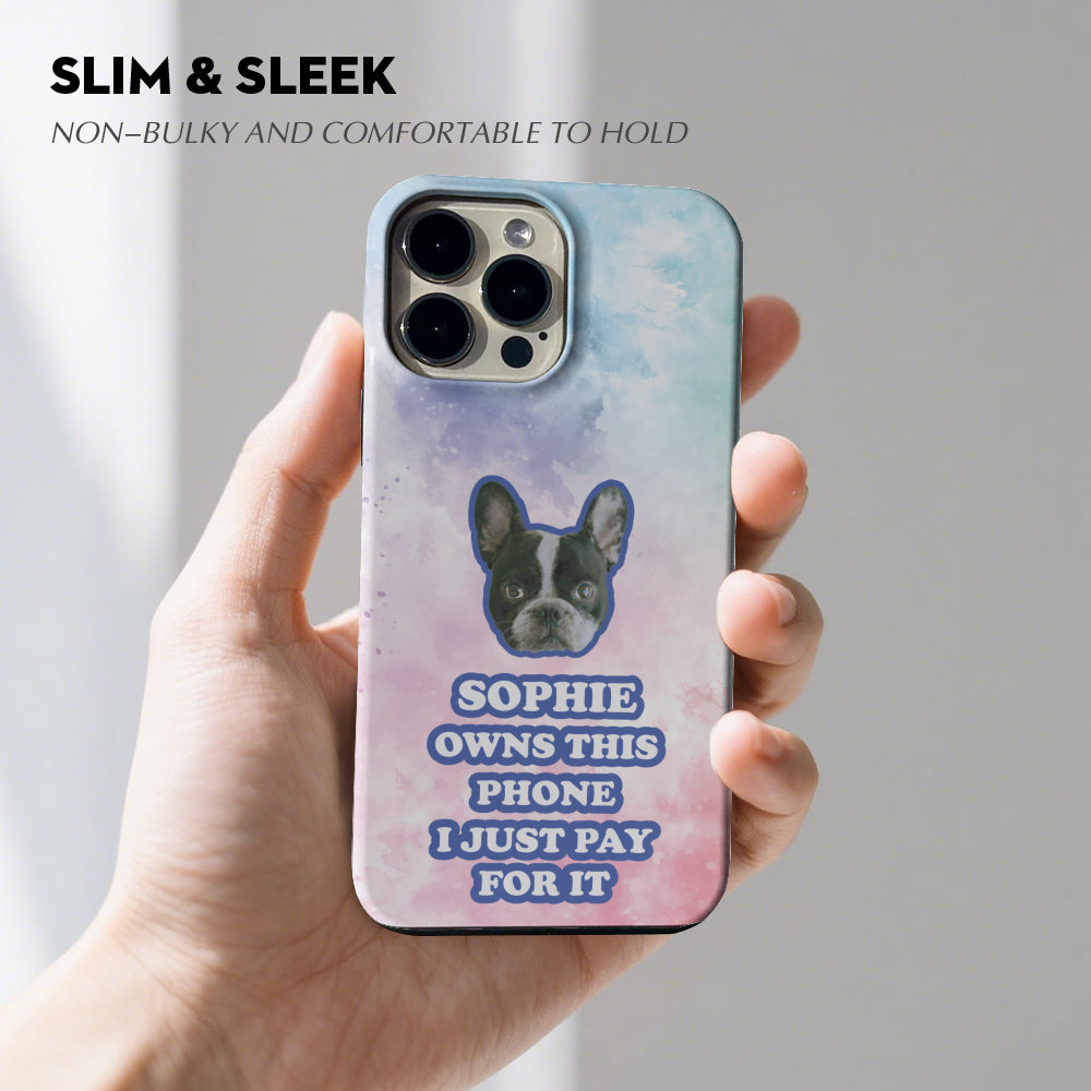 French Bulldog Ace Personalized Dual Layer Phone Case Durable Dog Item