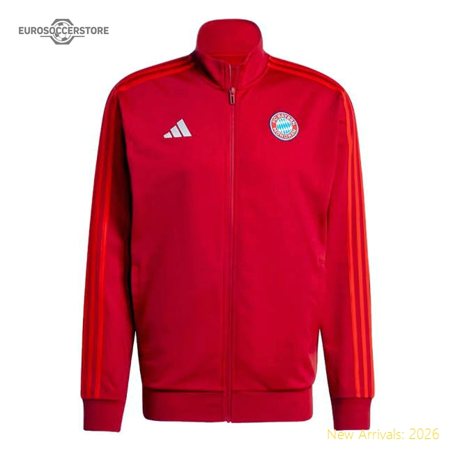 Excellent 2024-2025 Bayern Munich Dna Track Top (red) - Supporter Edition