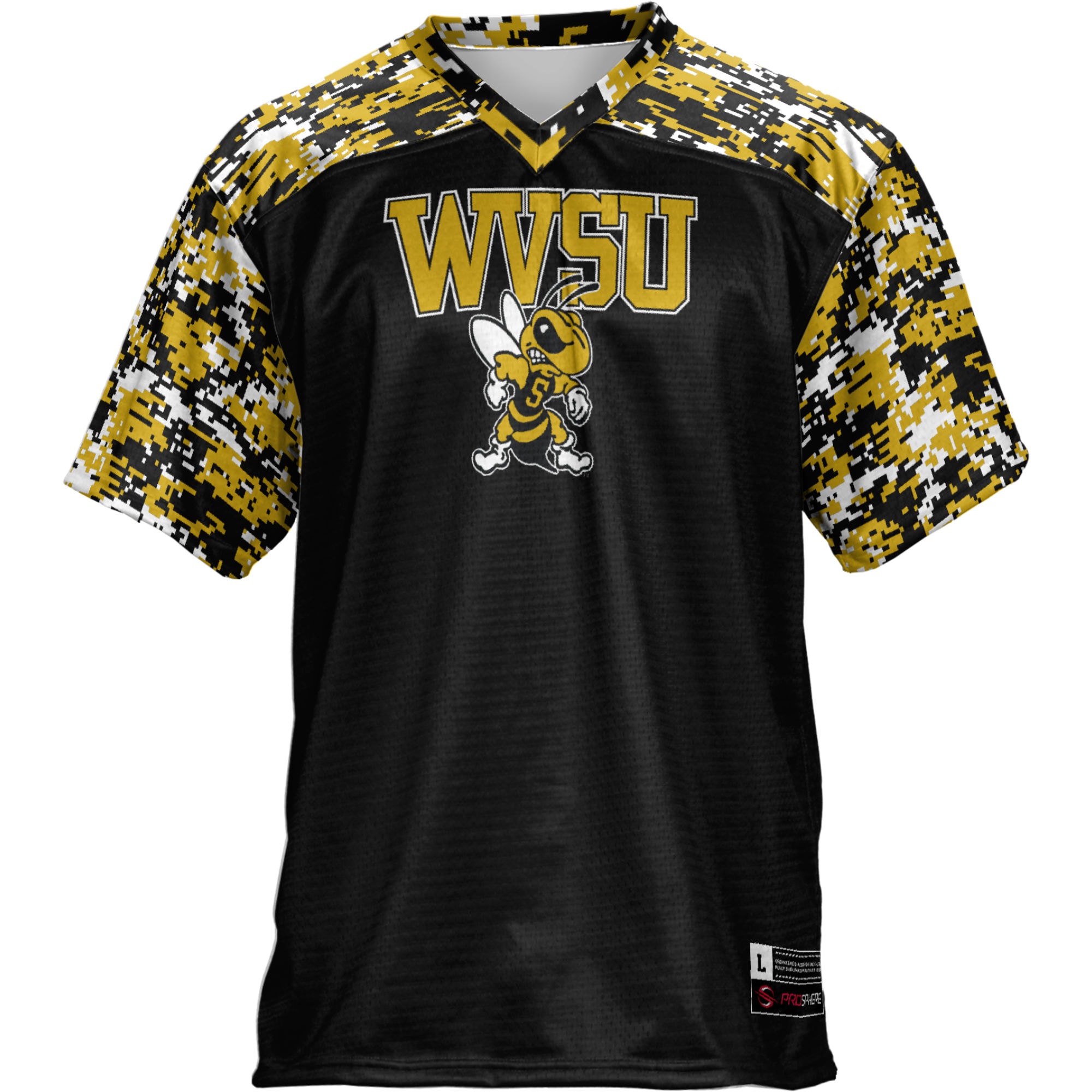 West Virginia State Yellow Jackets GameDay Greats Football Jersey - Black
