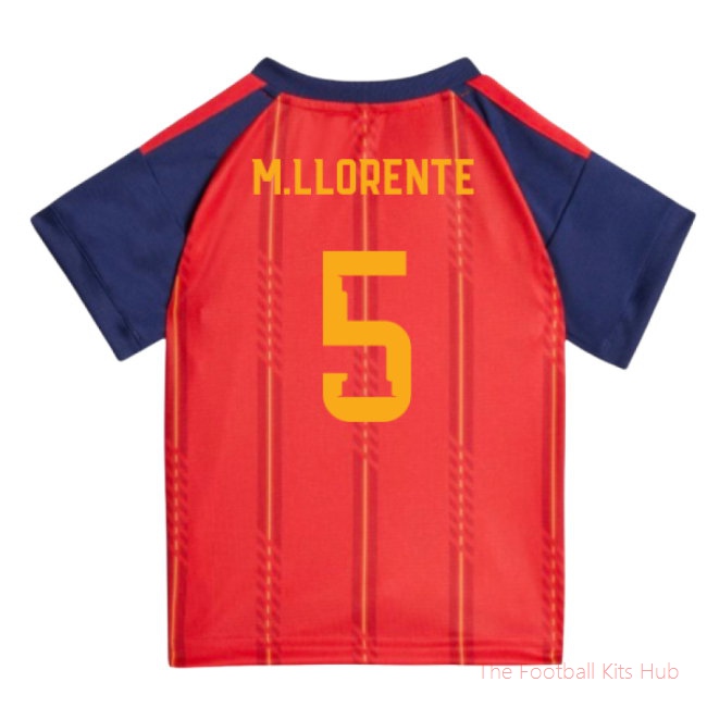 [LK] 2026/27 Spain Home Baby Kit (M.Llorente 5)