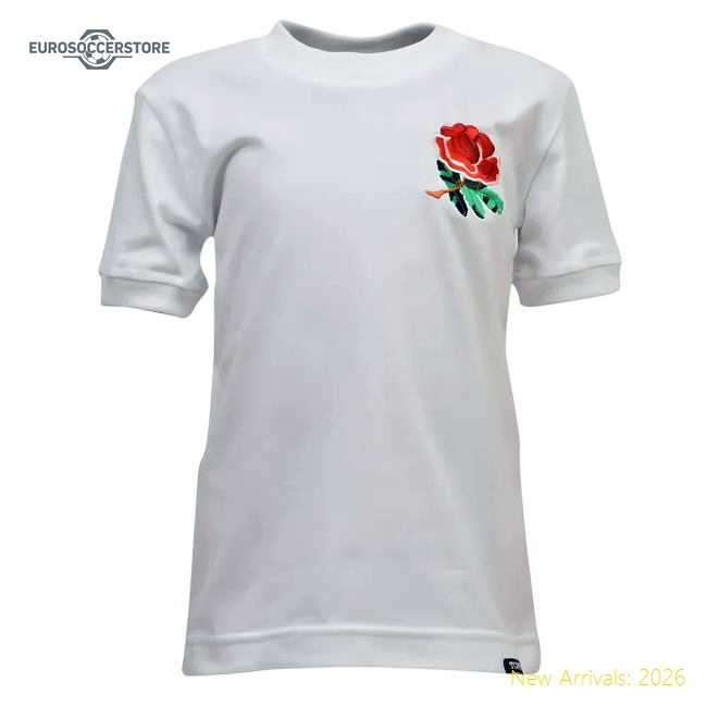 Kids England White Tee