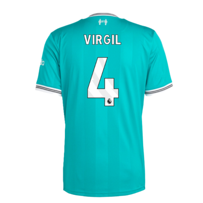 Durable Stitching 2025-2026 LIV Third Football Shirt Virgil 4 Adu#438