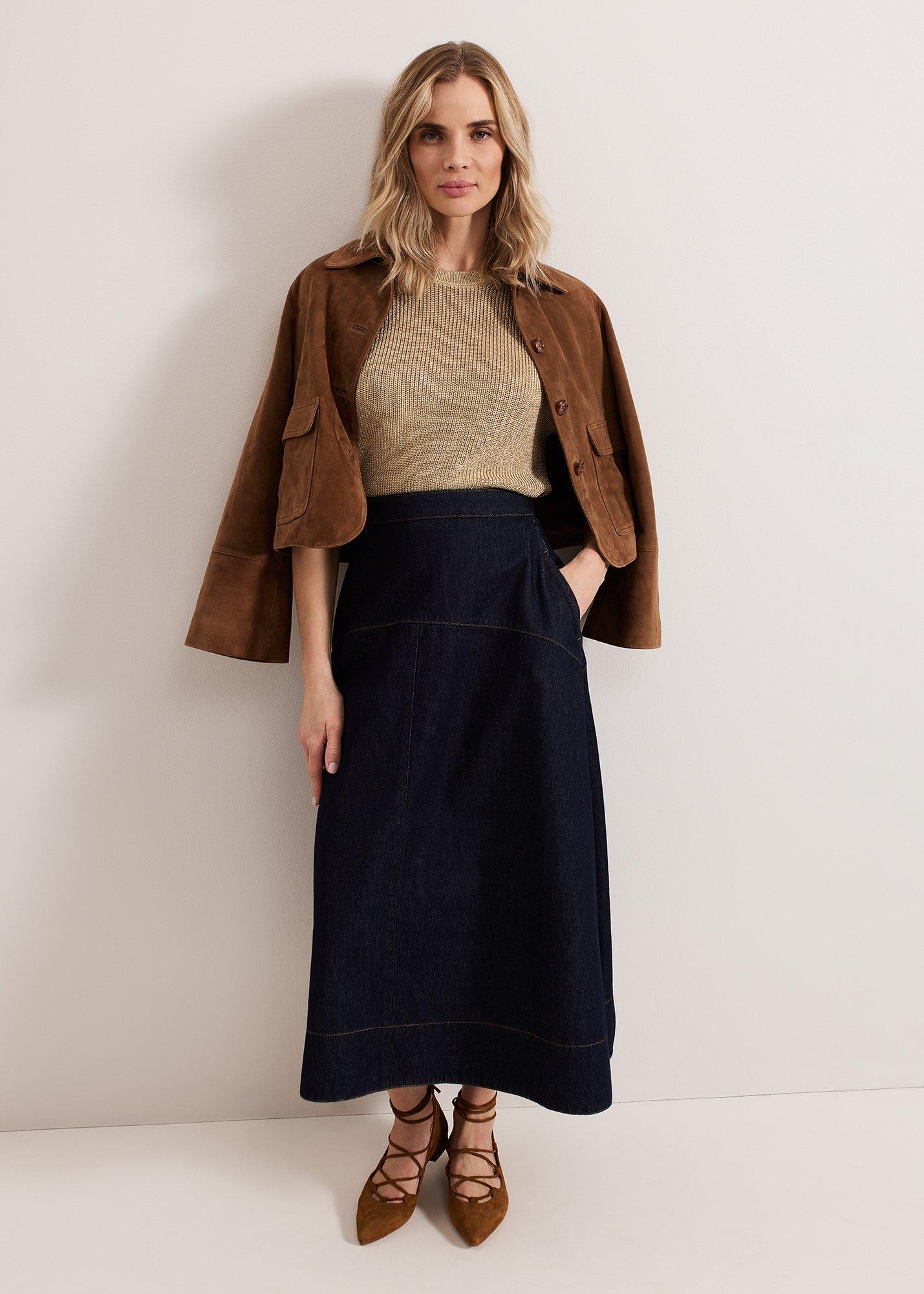 Mavis Denim Skirt