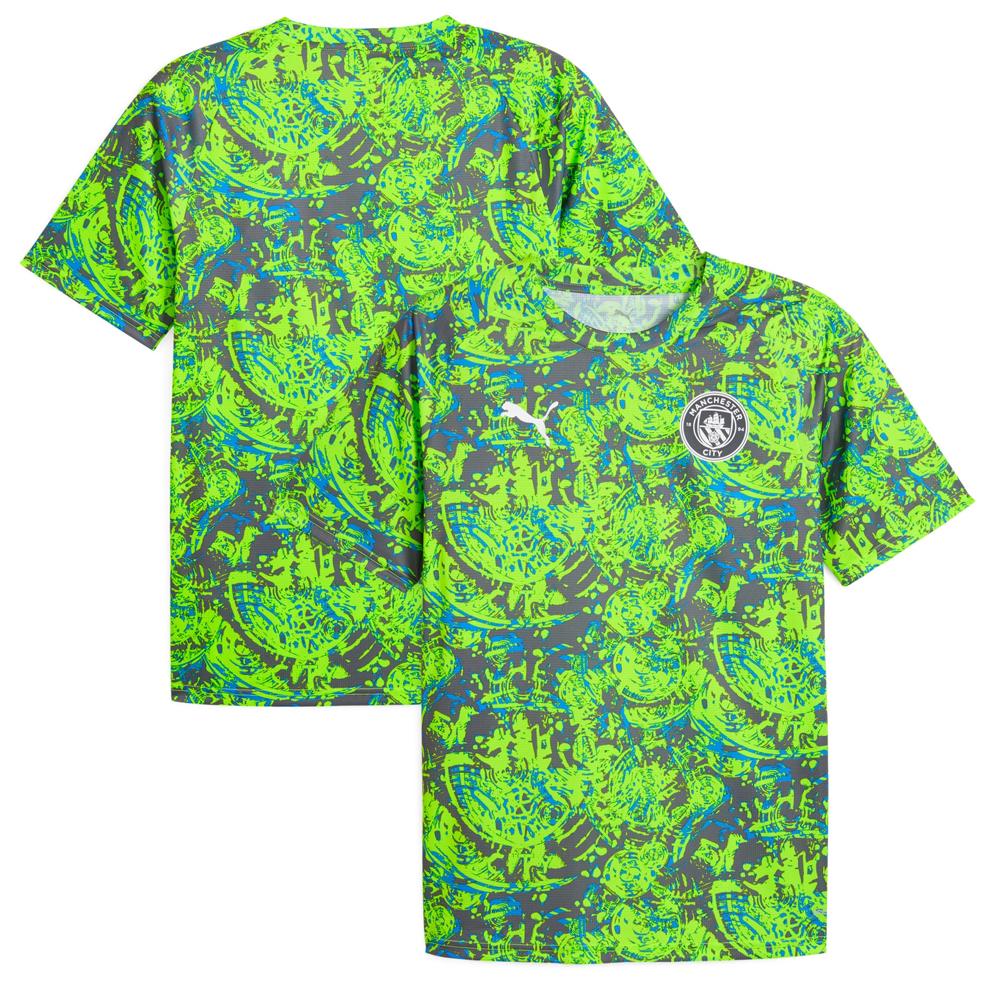 [SJH] Manchester City 2025/26 Pre-Match Training Jersey - Green
