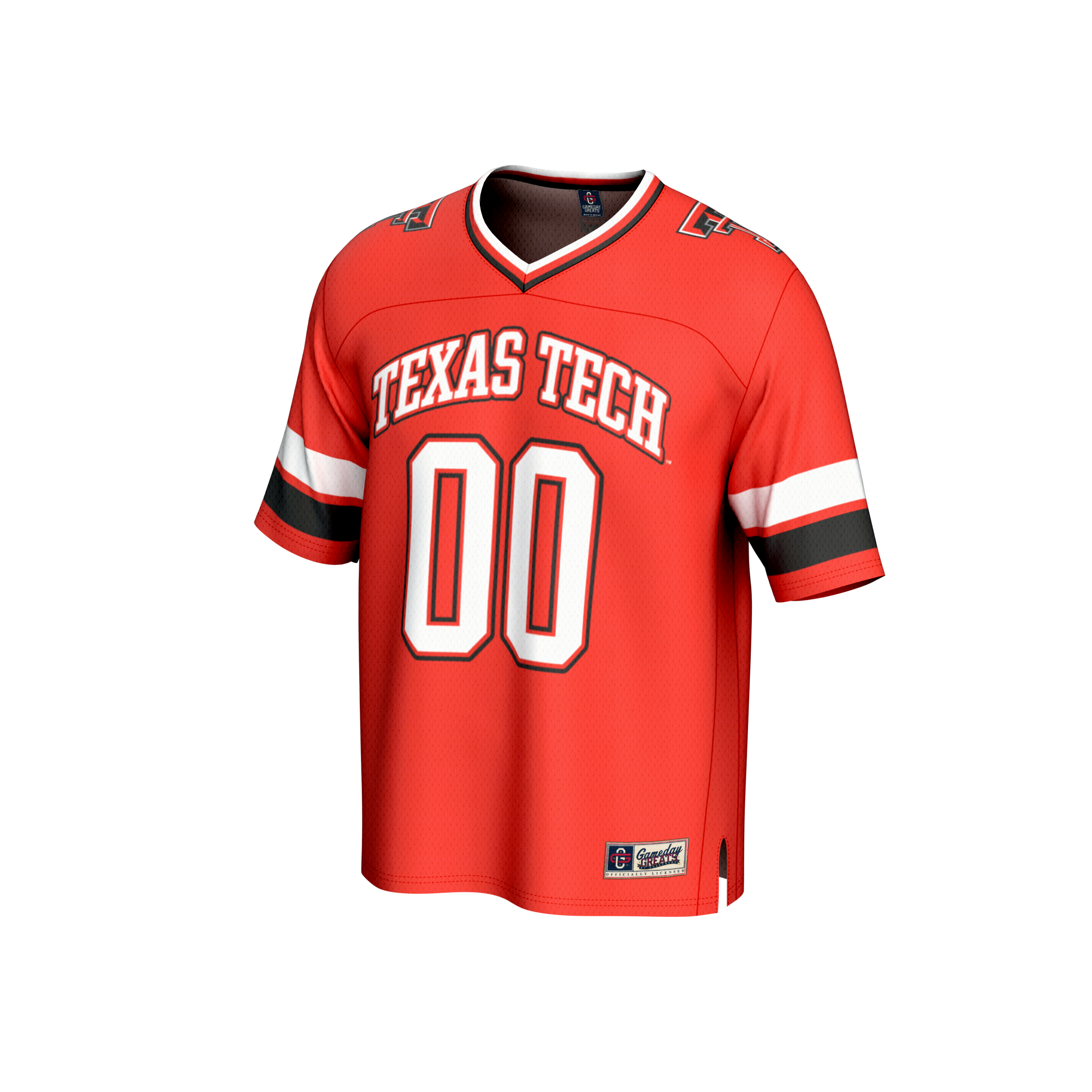 Texas Tech Red Raiders GameDay Greats Unisex NIL Pick-A-Player Lightweight Collegiate Football Fashion Jersey - Red