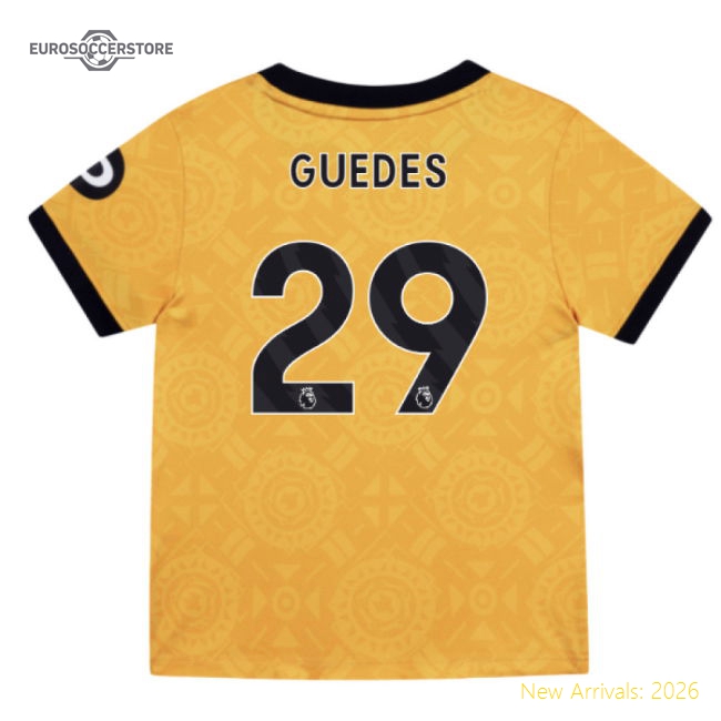 Premium Football Team Kids Jersey Guedes 2025-2026 Puma Drycell
