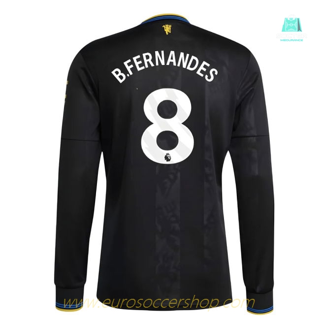 2025-2026 Man Utd Long Sleeve Third Shirt (B.Fernandes 8)