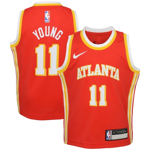 Trae Young ATL Top-Grade Basketball Jersey - Budget-Friendly