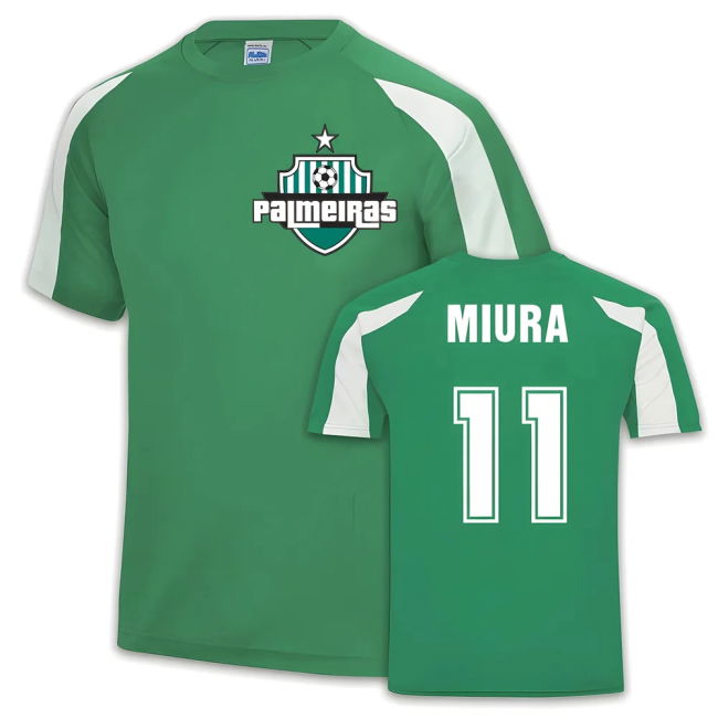 Jersey Palmeiras Sports Training Kazuyoshi Miura 11 Fan Edition