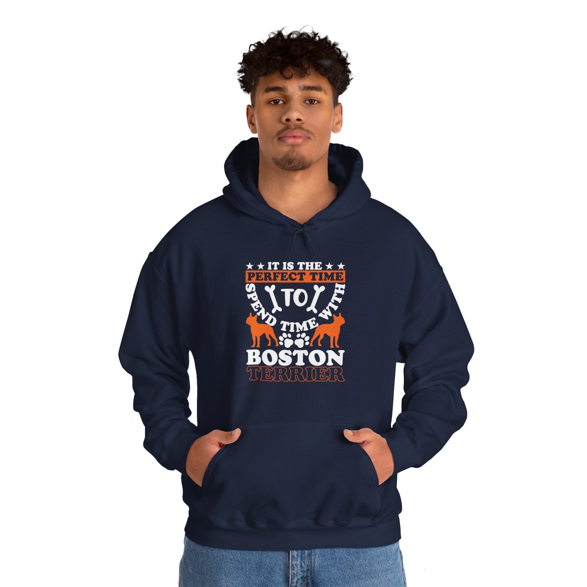 Trendy Lipton - Unisex Hoodie For Boston Terrier Lovers for Street Style