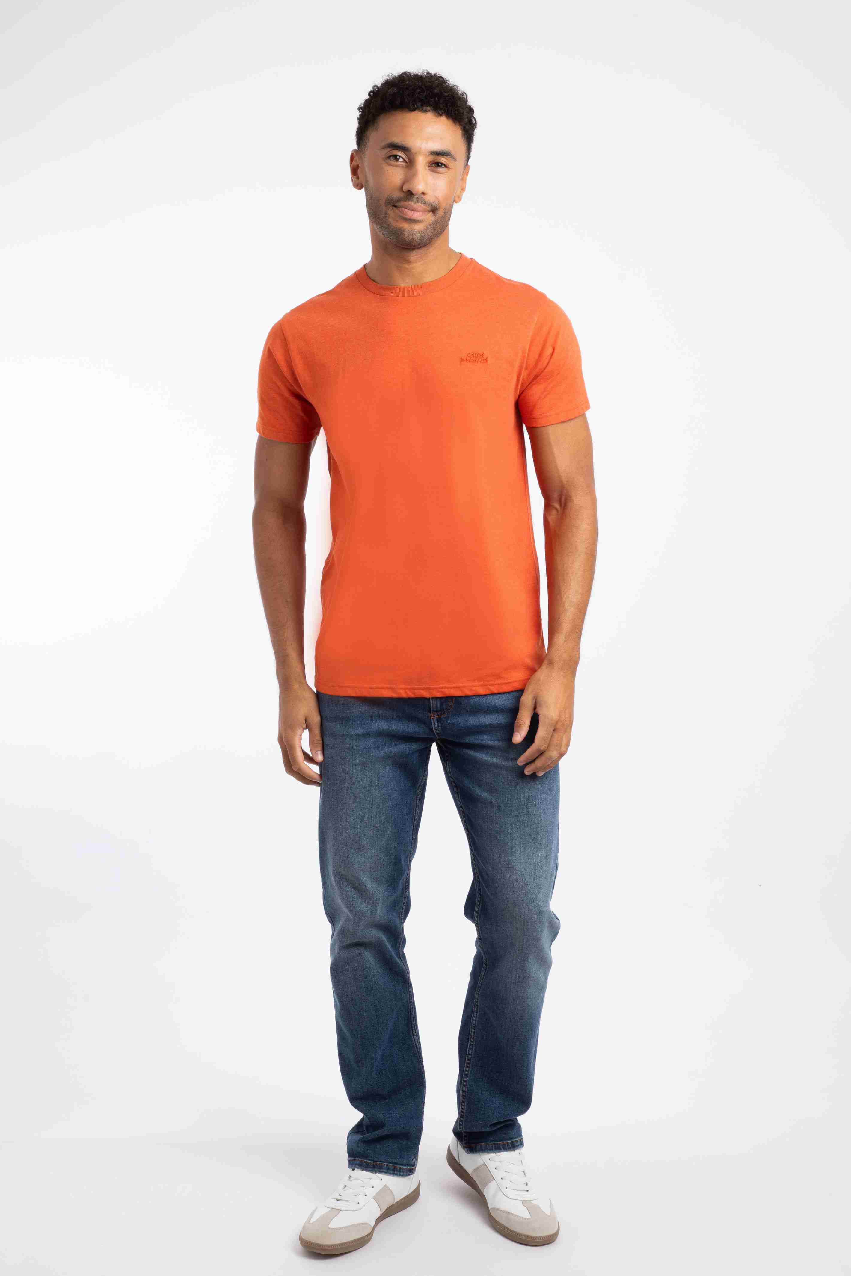 Hooked Branded T-Shirt Rust Leaves