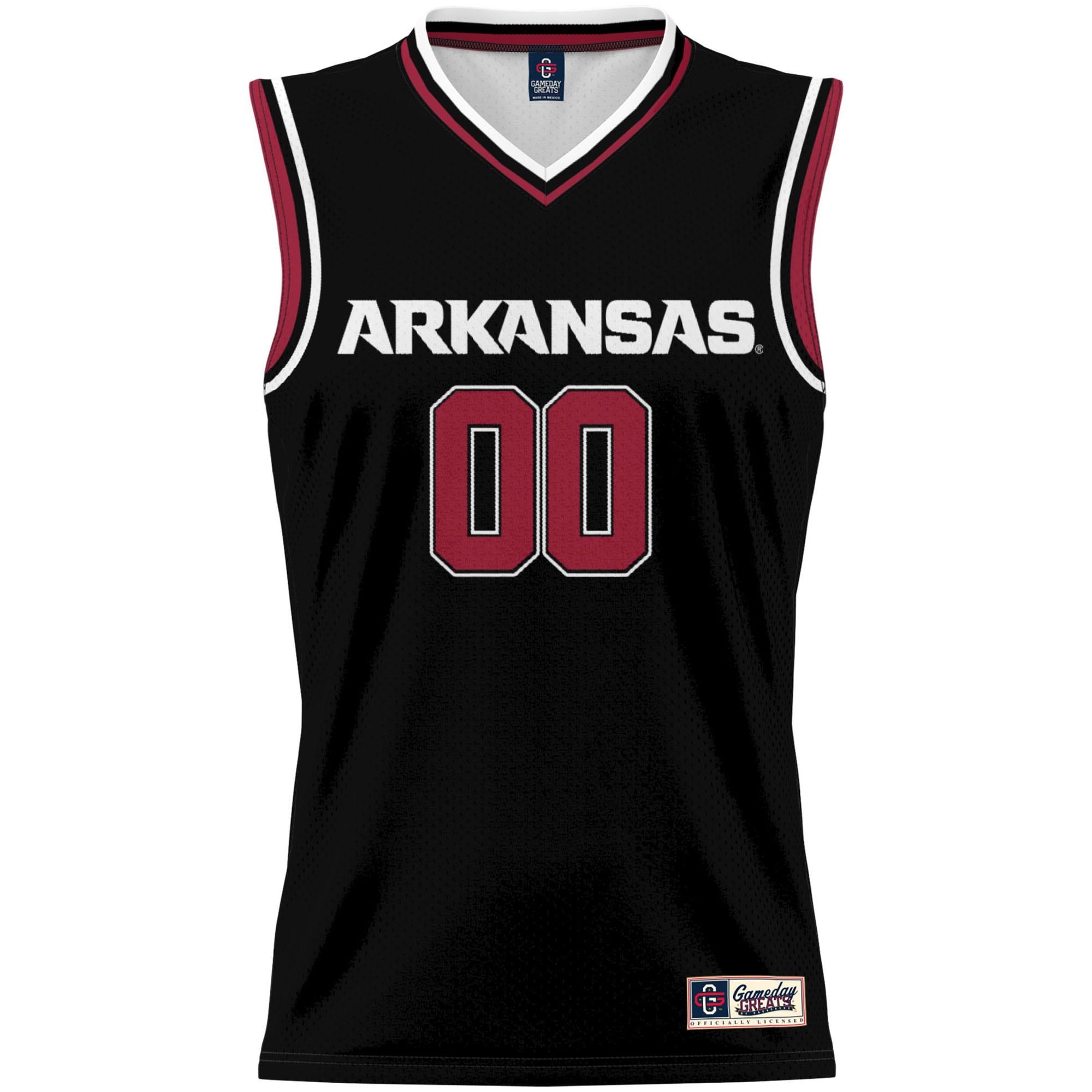 [DDG] Arkansas Razorbacks GameDay Greats Youth NIL Pick-A-Player Lightweight Women's Basketball Jersey - Black