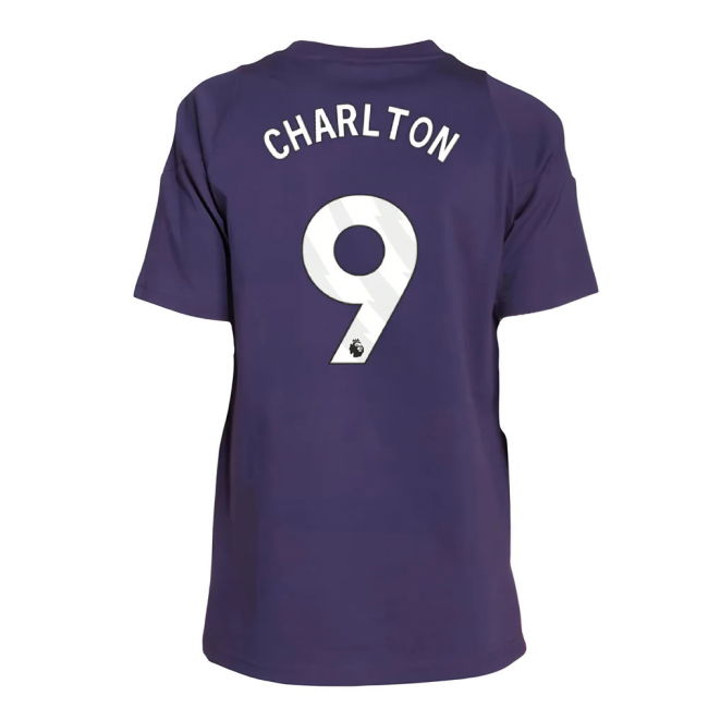 2025-2026 Man Utd Training Tee (Aurora Plum) - Kids (Charlton 9)