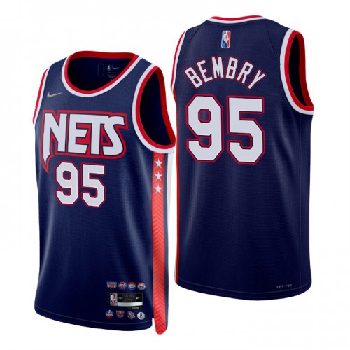BKN Brooklyn Nets #95 Nike Replica Jersey Quality Premium Quality