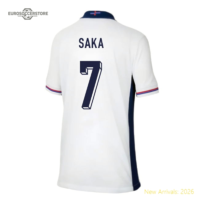 2024-2025 England Home Shirt (Kids) (Saka 7)