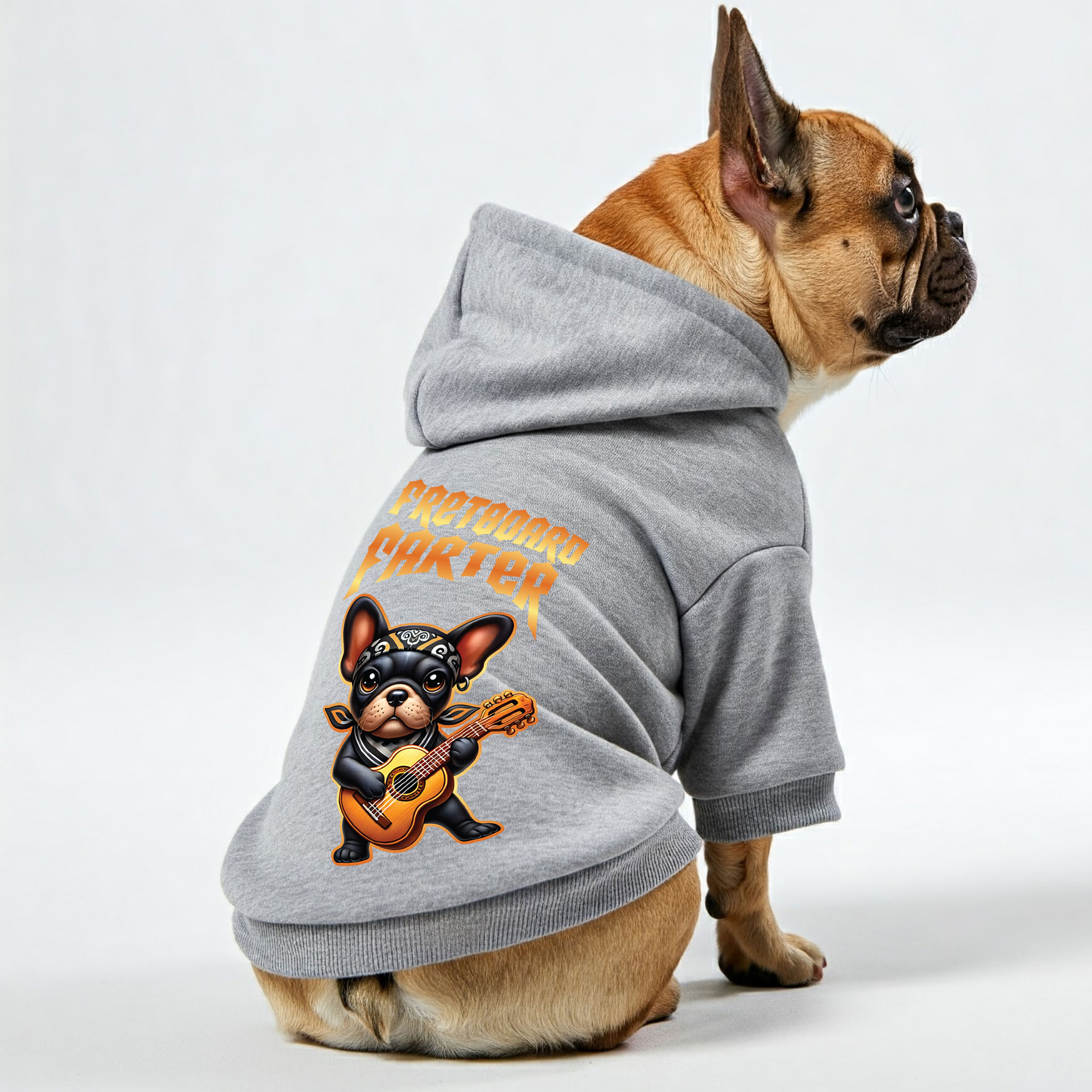 French Bulldog Fretboard Farter Personalized French Bulldog Hoodies