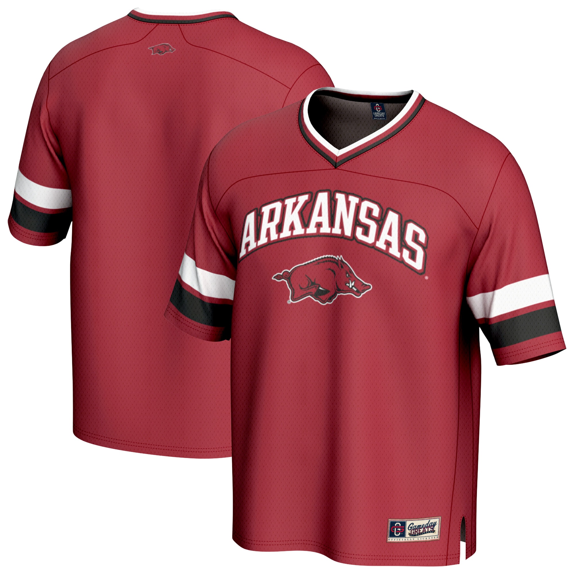 Arkansas Razorbacks GameDay Greats Unisex Spirit 2026 Season Football Jersey - Cardinal