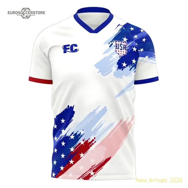 S Usa Female 2020 Home Jersey Shirt Football Fan Apparel