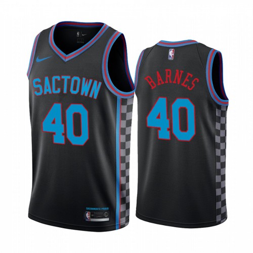 Kings Harrison Barnes #40 Professional 2020 City NBA Swingman Jersey
