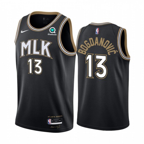 LAC Black Nike A. Hawks #13 NBA Jersey Basketball Jersey NBA Fan Apparel