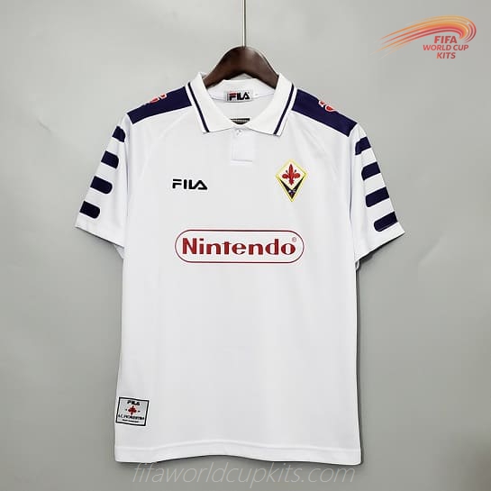 Fiorentina Away Soccer Uniform 98-99